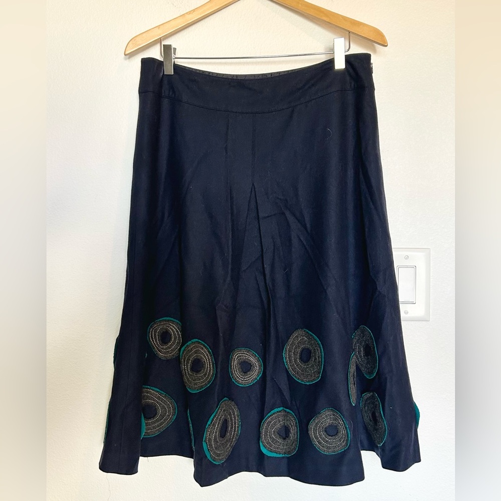 Boden Wool A Line Skirt - Picture 5 of 10